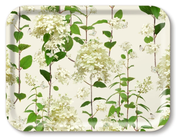 Hydrangea Tray 43X33Cm
