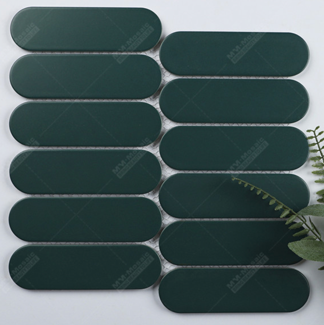 Mosaico Mate Verde