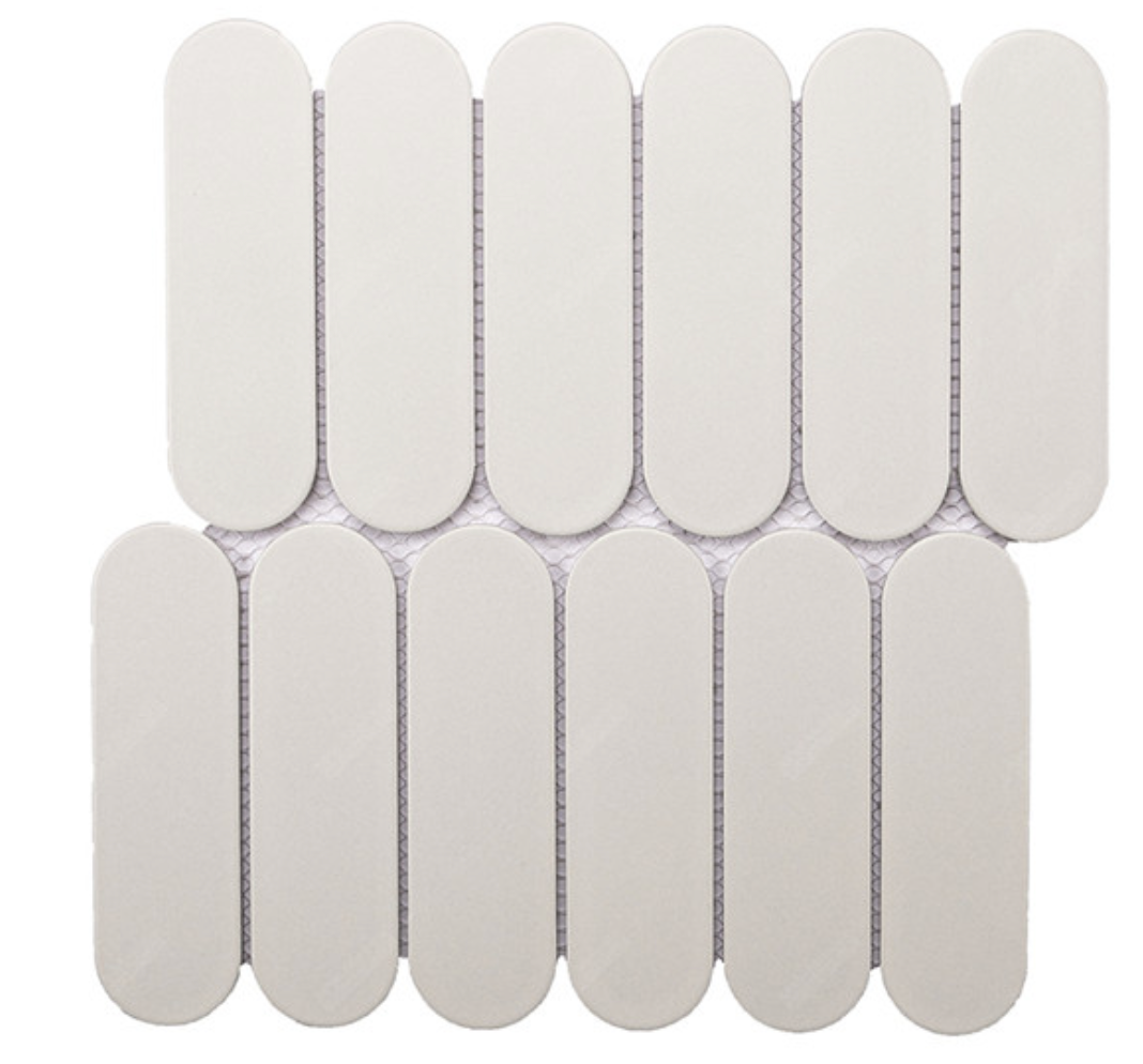 Mosaico Mate Blanco