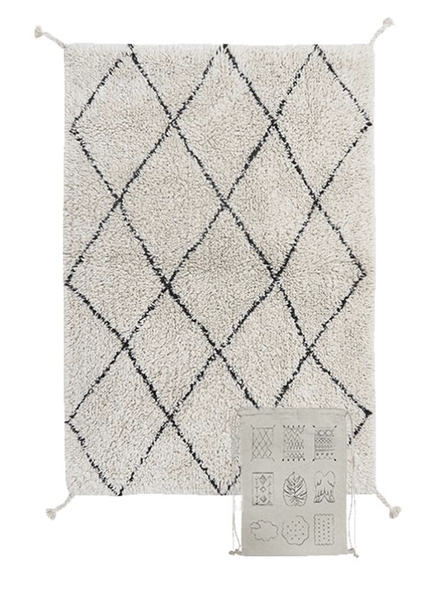 Mini Bereber Alfombra Lavable