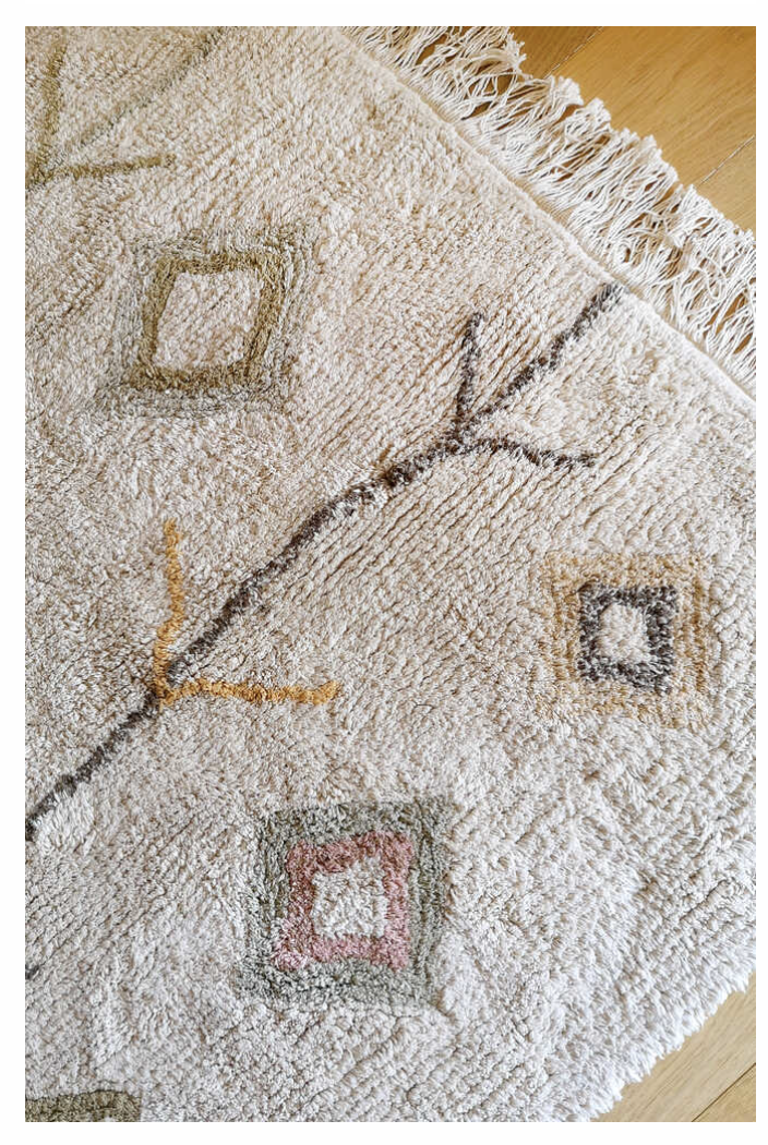 Kaarol Earth Alfombra Lavable
