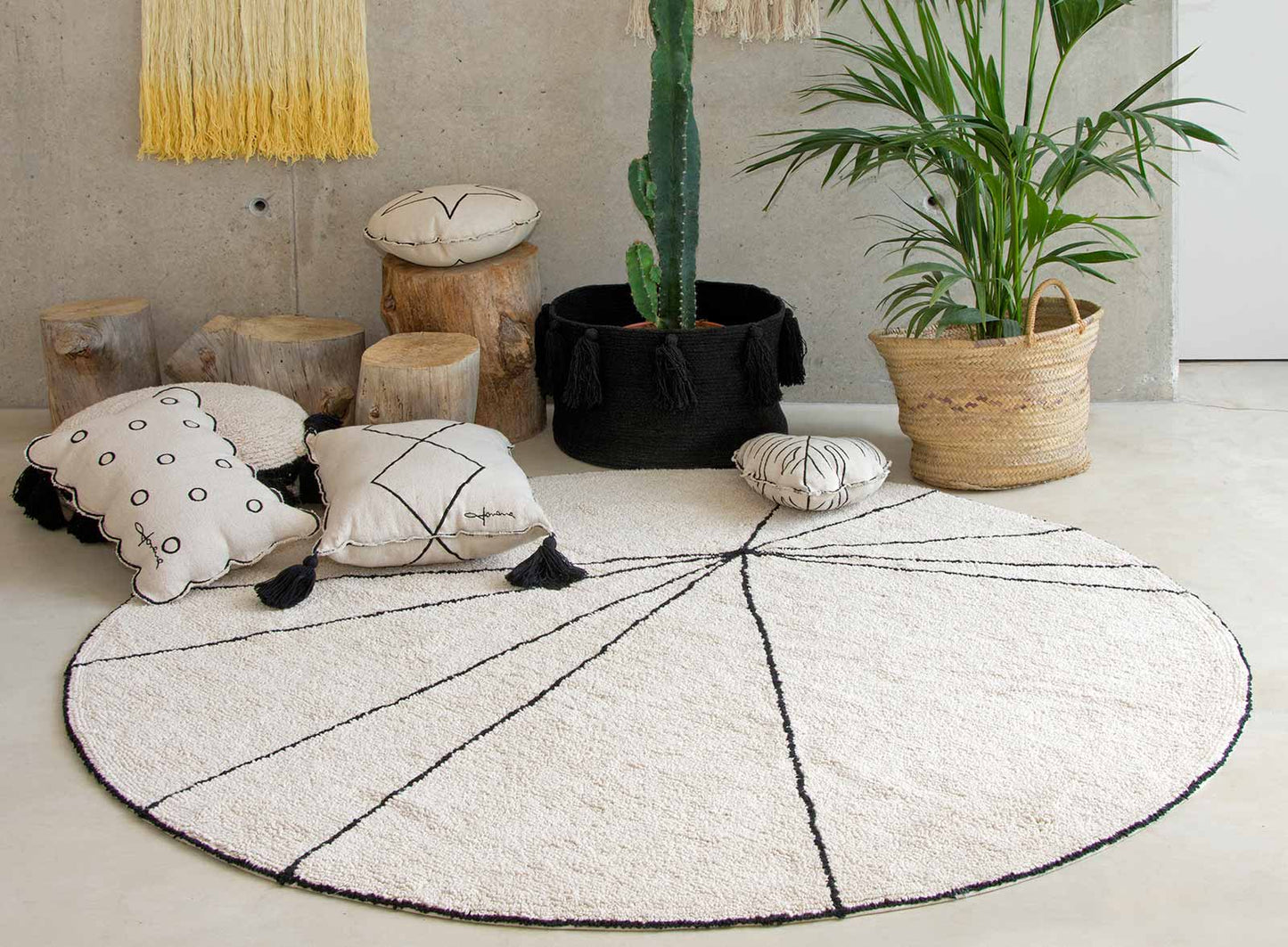 Alfombra Lavable Trace Beige