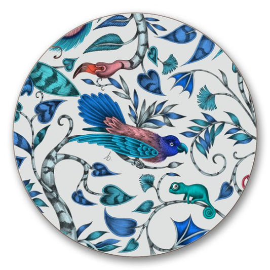 Rousseau/Blue Coaster Ø 10Cm