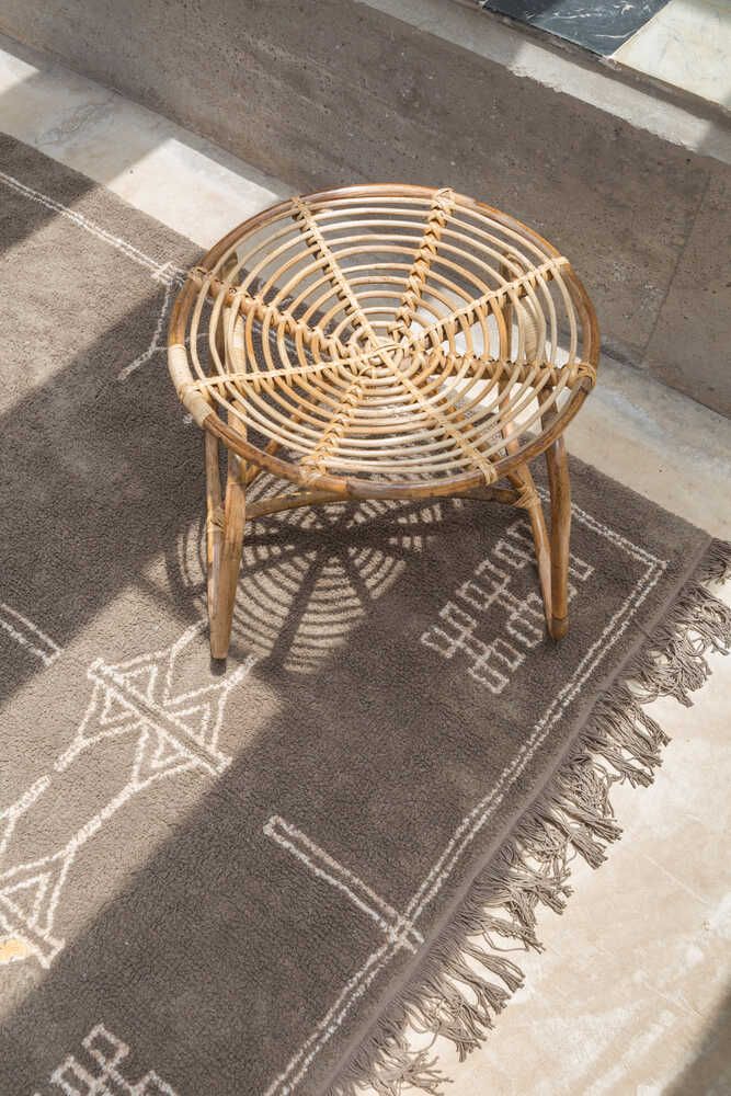 ALFOMBRA LAVABLE KERMAN BROWN