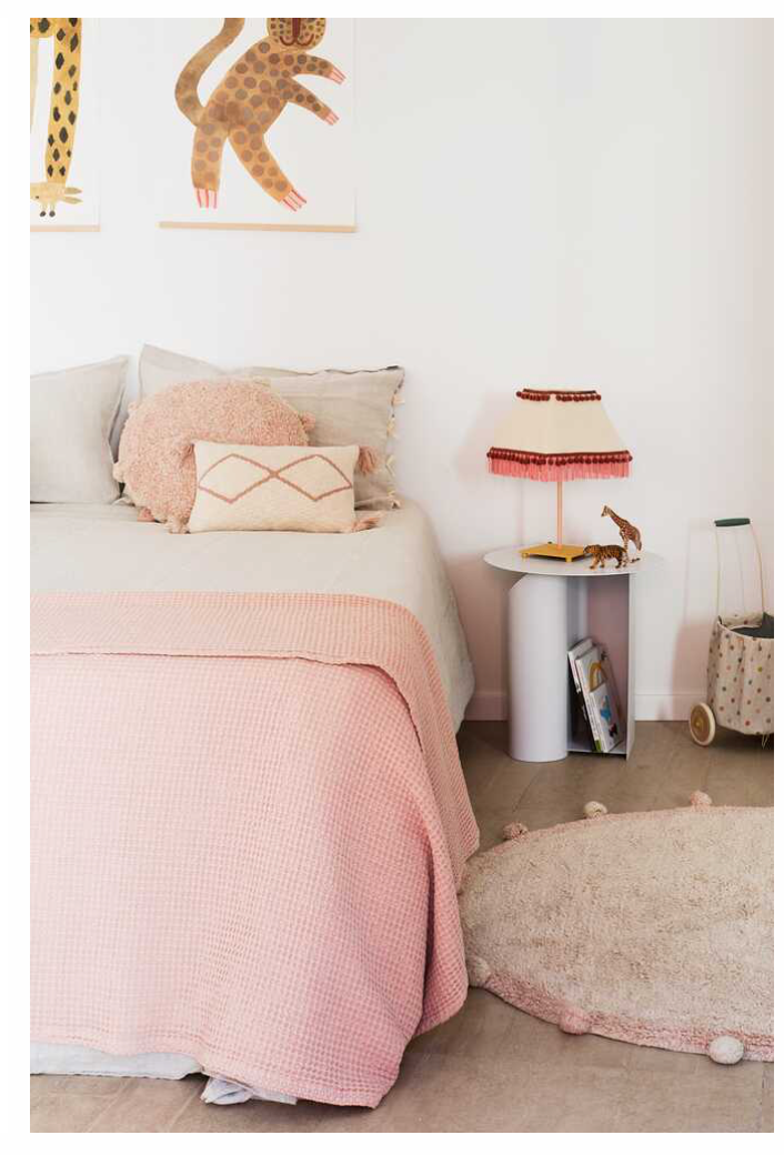 Oasis Nat-Pale Pink Pillow