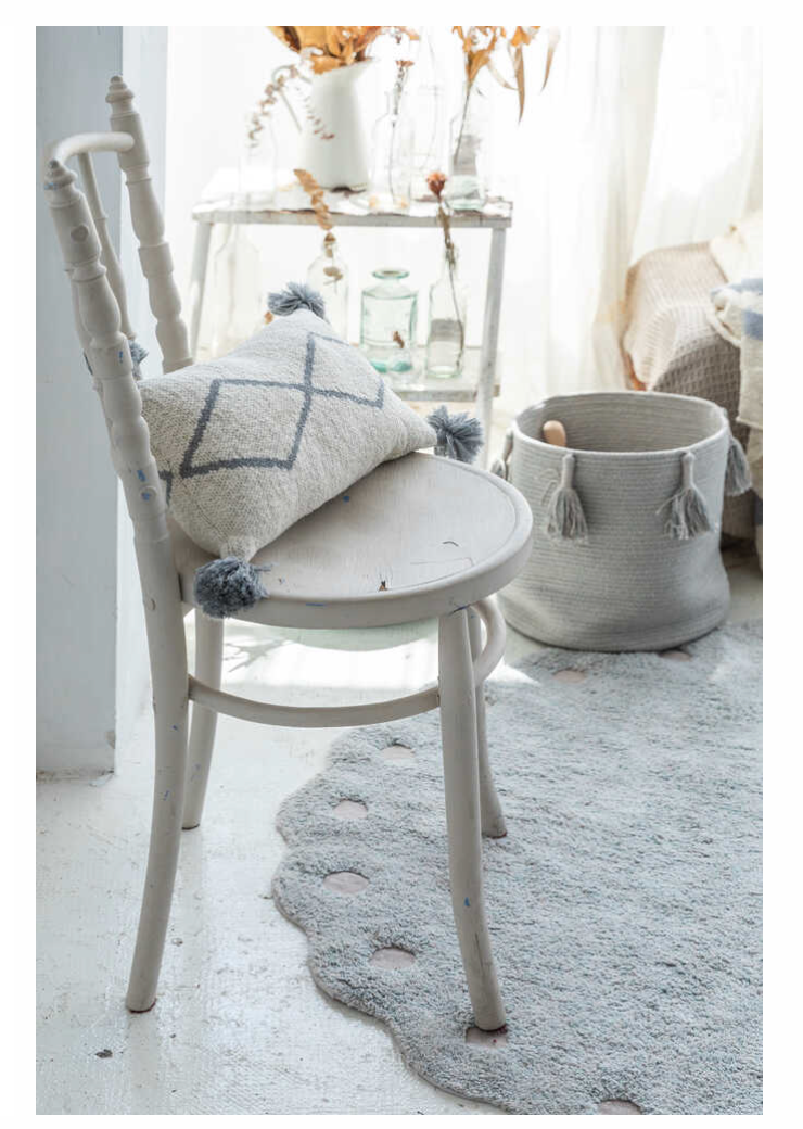 Little Oasis Nat-Grey Almohadon