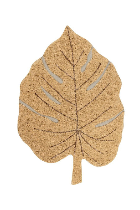 Monstera Leaf Washable Rug