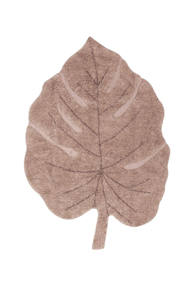 Monstera Leaf Washable Rug